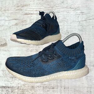 Adidas x Parley Uncaged UltraBOOST Blue Running Shoe Sneaker Mens Size 7 BY3057